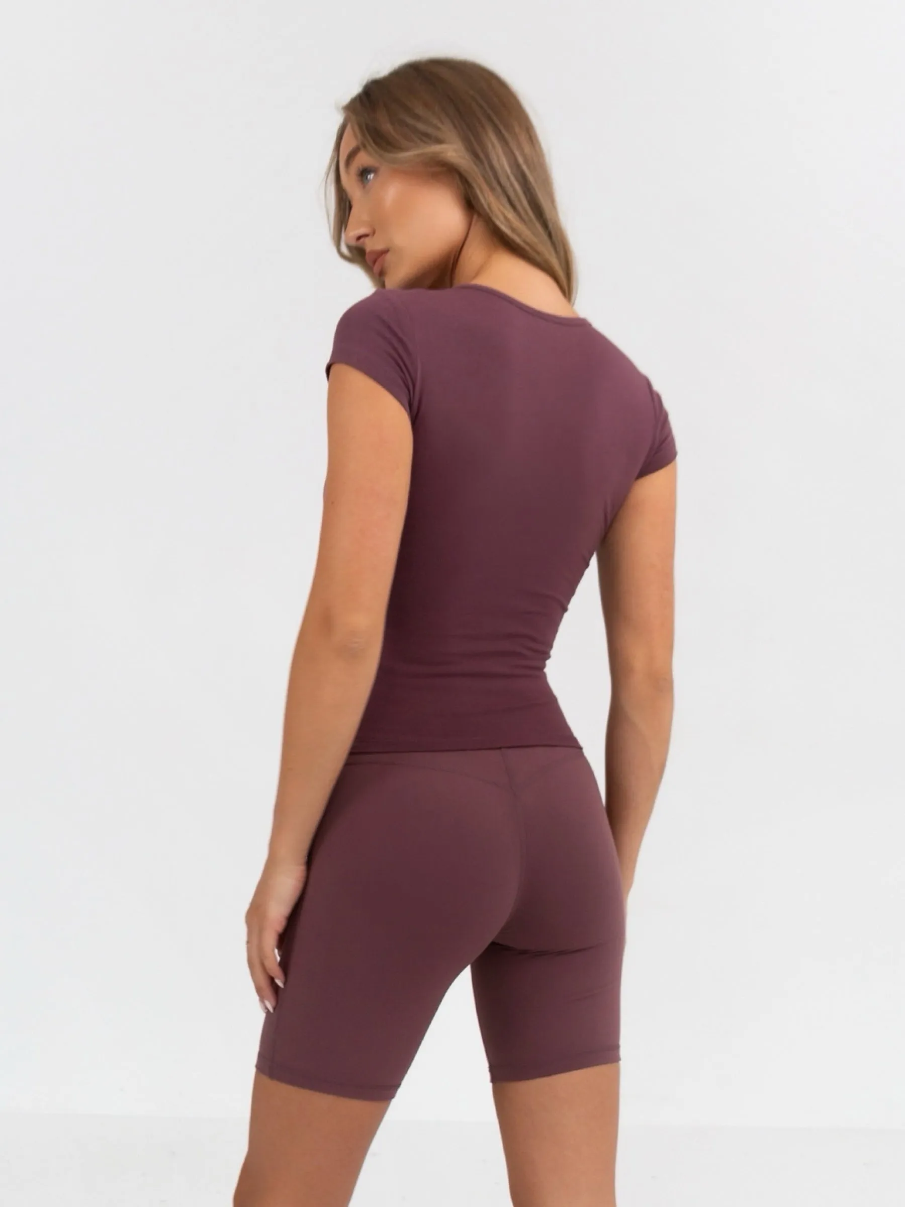 Quick Access Ultimate Soft Lifestyle Shorts - Burgundy