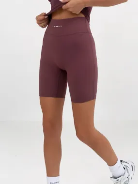 Ultimate Soft Lifestyle Shorts - Burgundy Convertible Length