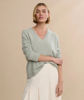 Flynn Cashmere Sweater Chill Vibe Abrasion Resistant Edging