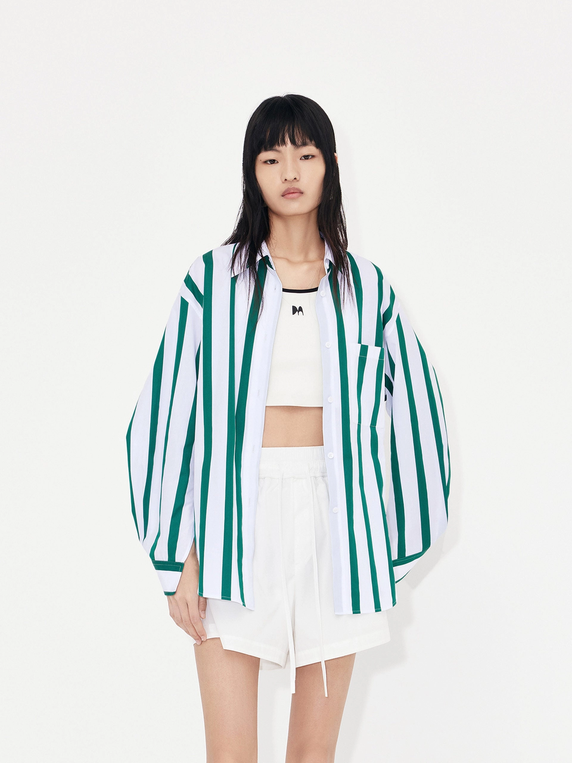 Breathable Material Relaxed Cotton Shirt