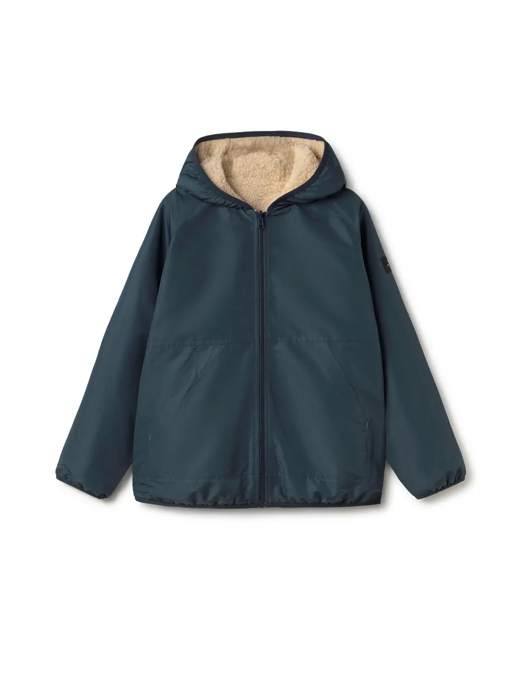 Reinforced Collar Structure Quilted Stitching REVERSIBLE Crozier - Blue Orion