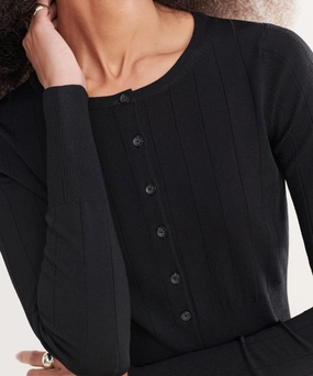 Ribbed Finley Cardigan Cold-Weather Apparel
