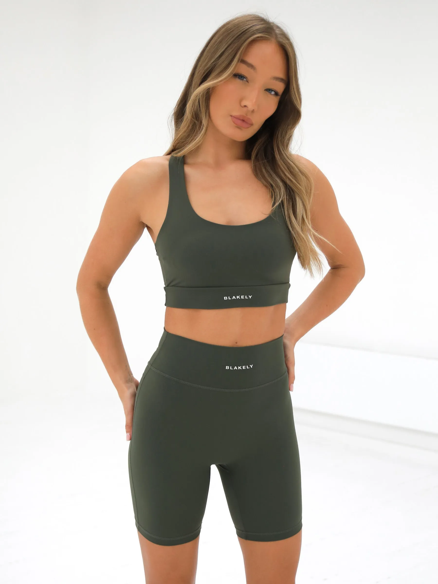 Breathable Performance Ultimate Active Shorts - Khaki Green