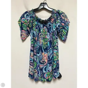 Top Short Sleeve Designer By Lilly Pulitzer In Multi-colored, Size: Xs Camping practicality Feminine Appeal