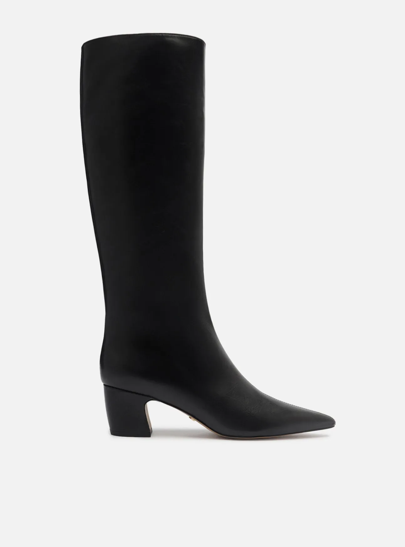 Leather Cool Julie Mid Block Leather Boot