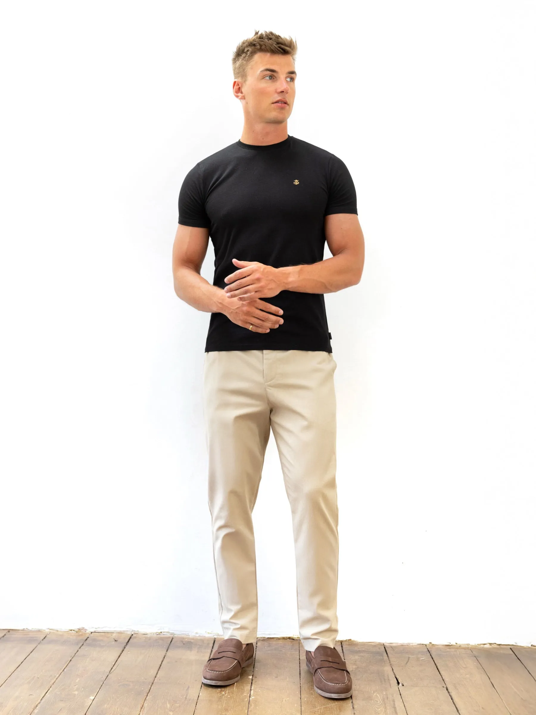 Morning Stroll Music Event Office Wear Alston Trousers - Tan