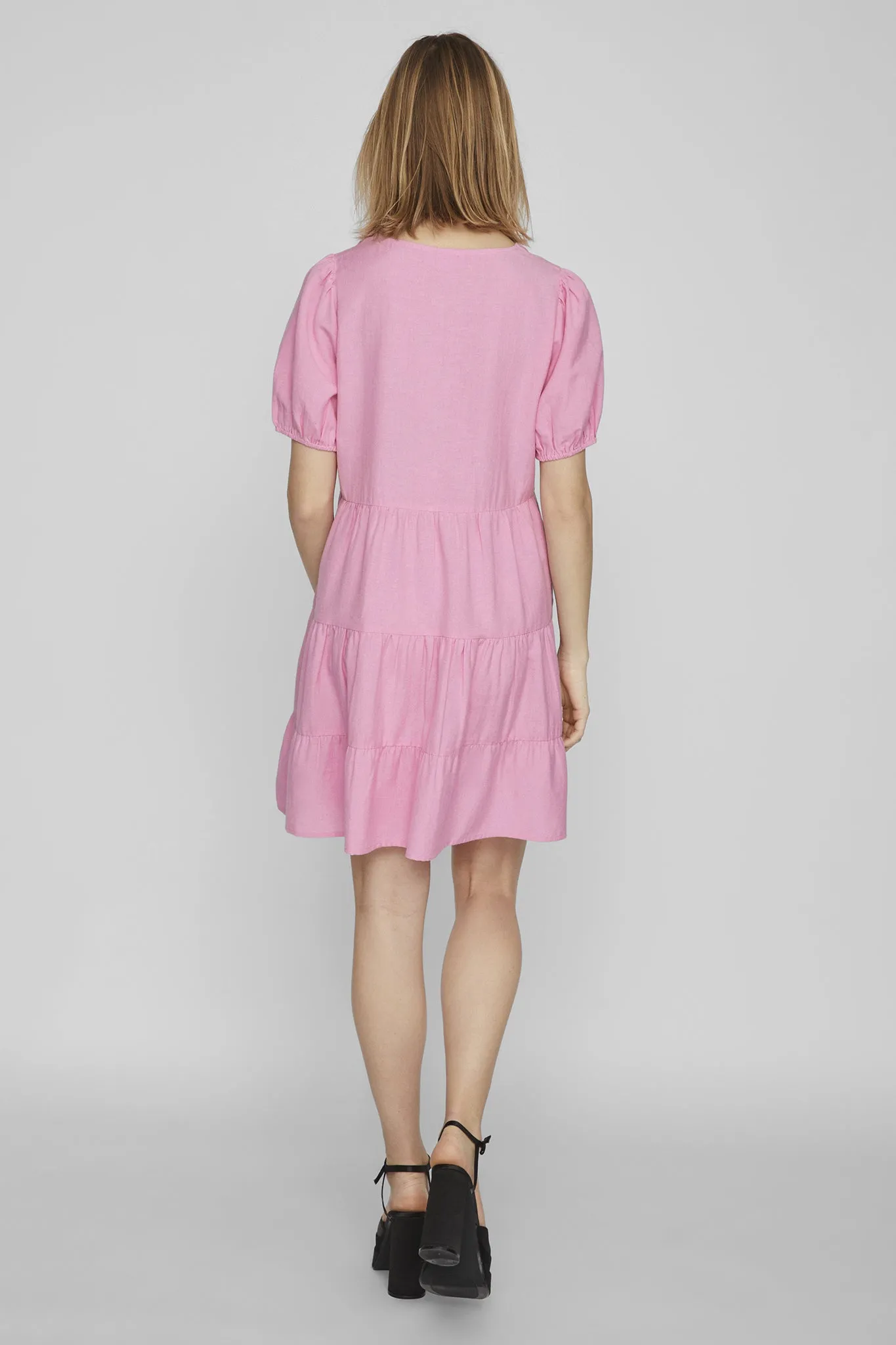Simple formal dress Light Base Prisilla Begonia Pink Dress