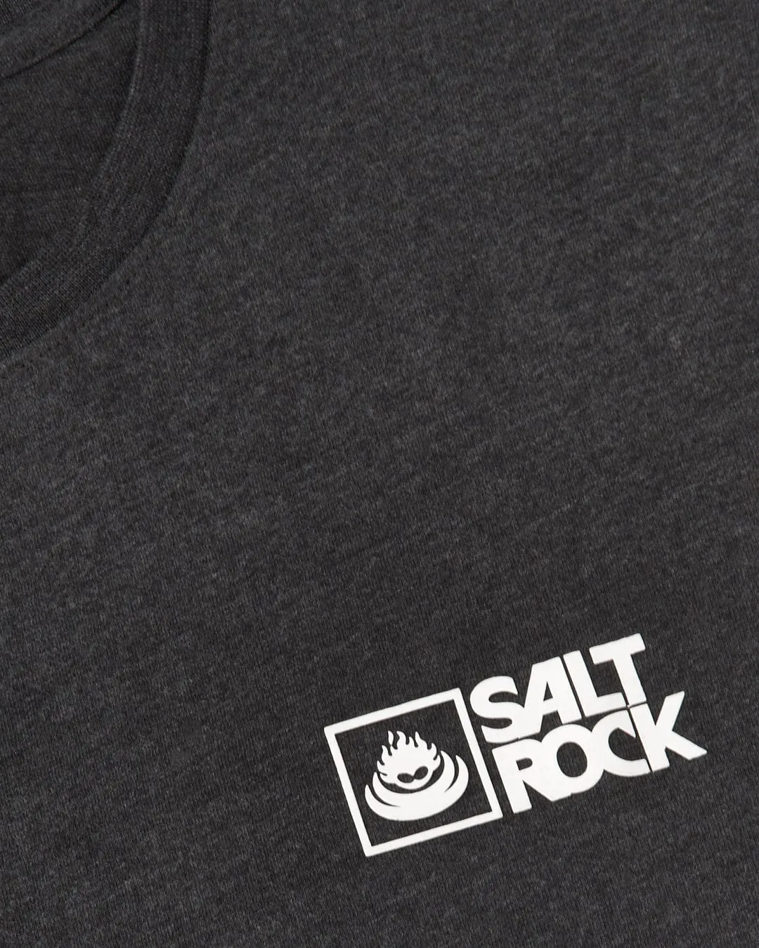 Saltrock Original - Mens Short Sleeve T-Shirt - Dark Grey Casual Layers