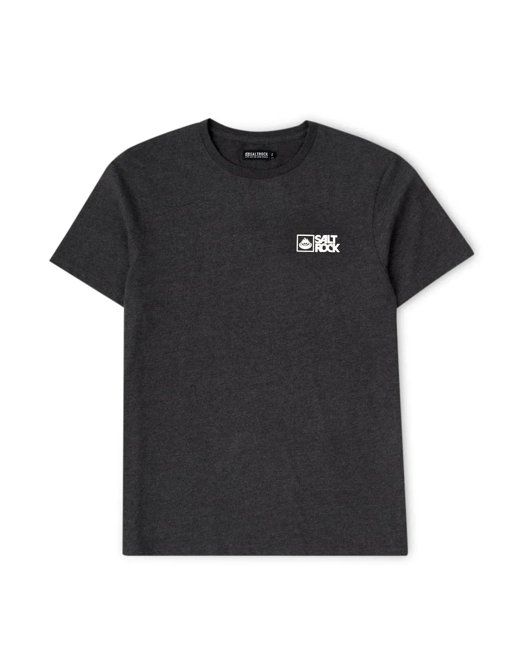 Saltrock Original - Mens Short Sleeve T-Shirt - Dark Grey Multi Directional Stretch Outdoor Comfort Style
