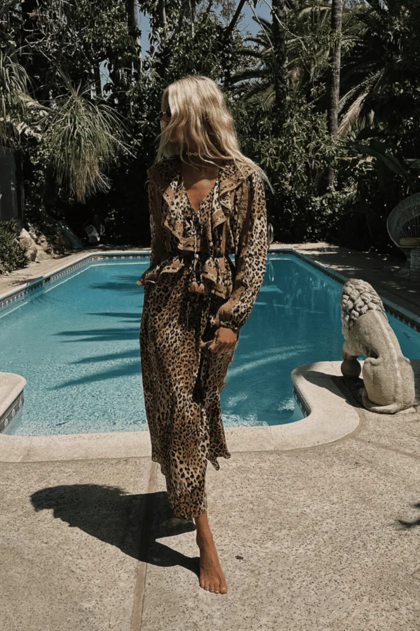 Samantha Lace Gown Classic A-line design Lightweight and Breezy