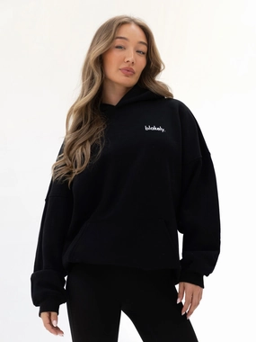 Sami Oversized Hoodie - Black Gerbil like