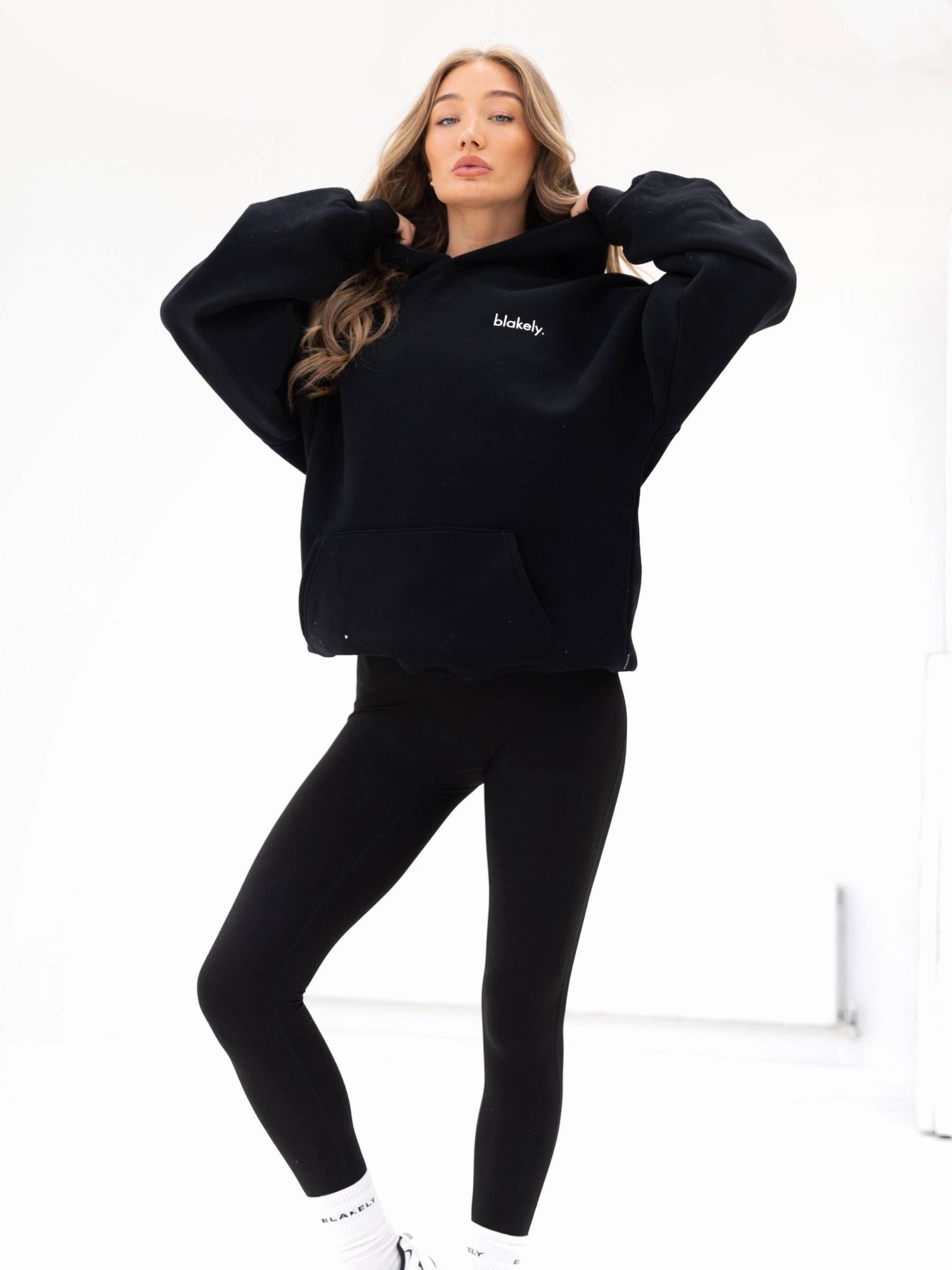 Functional Fashion Personalizable Sami Oversized Hoodie - Black