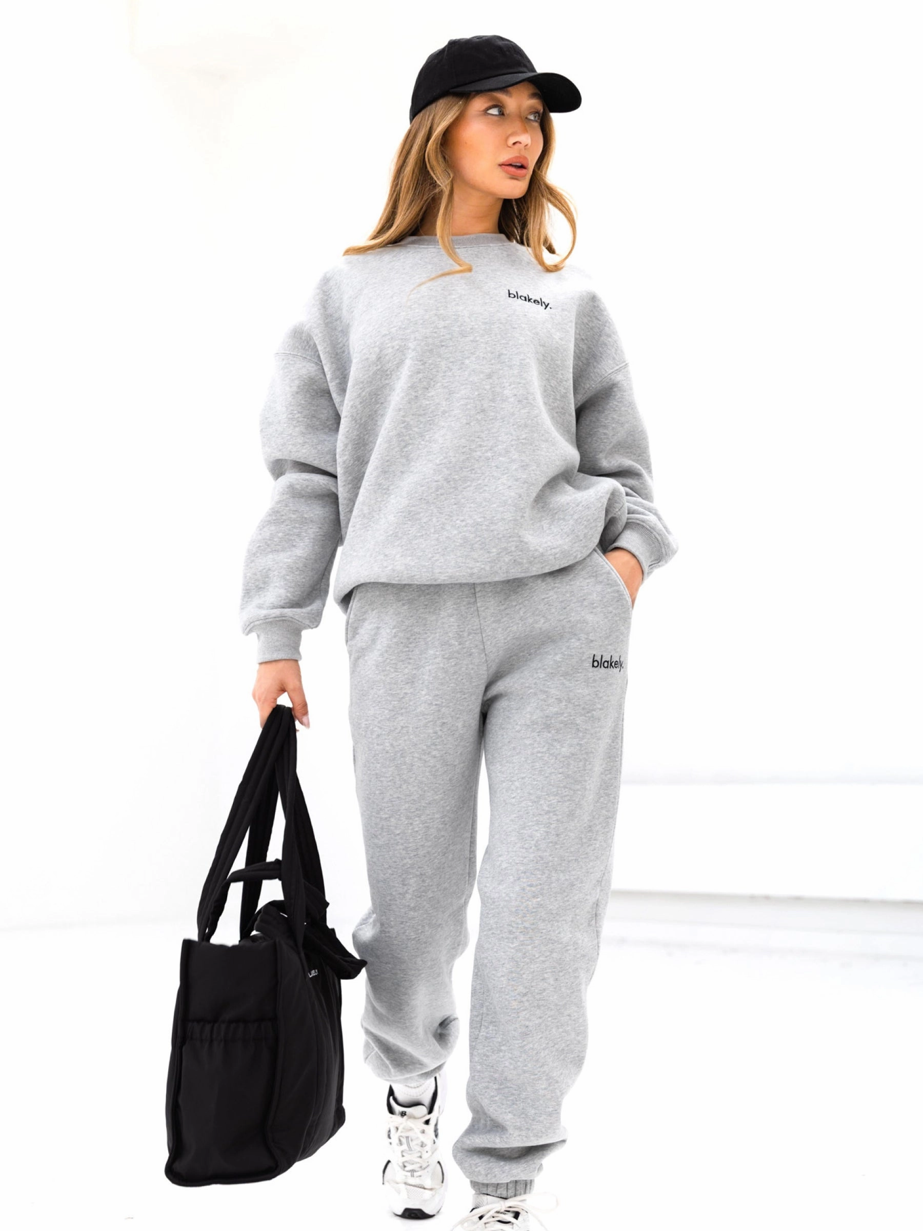 Abrasion Resistant Material Breathable back panel Sami Sweatpants - Marl Grey