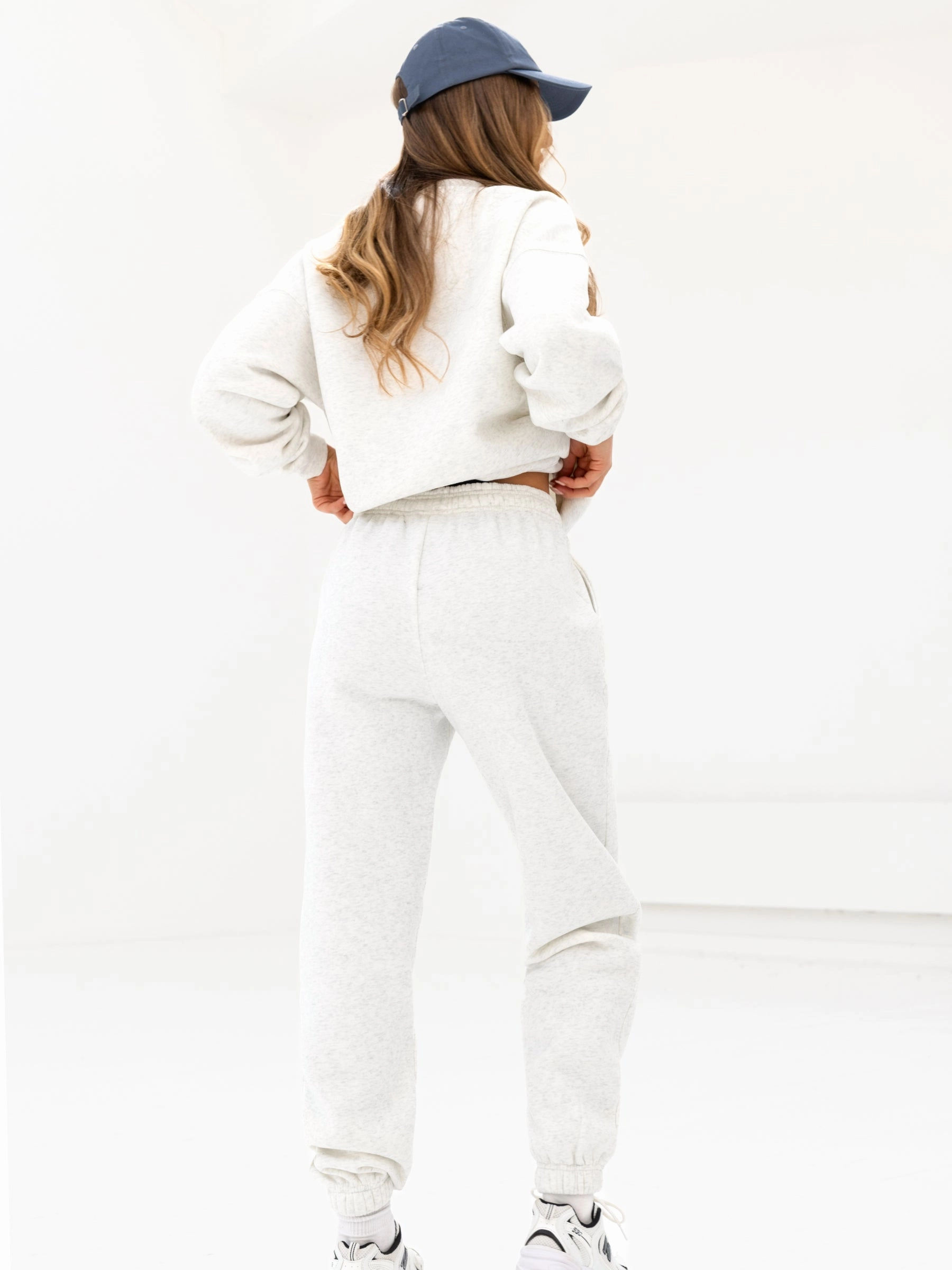 Ready For Action Sami Sweatpants - Marl White