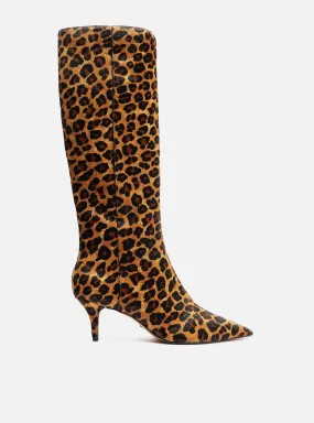Mud Resistant Stylish Explorer Anti Odor Outdoor Explorer Sasha Low Stiletto Leather Boot