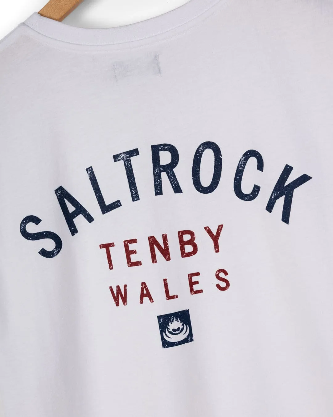 Location Tenby - Mens T-Shirt - White Fashion and Comfort Picnic