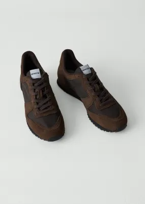 Novesta Marthon Runner Trainers | Bitter Chocolate breath easy Style Motion