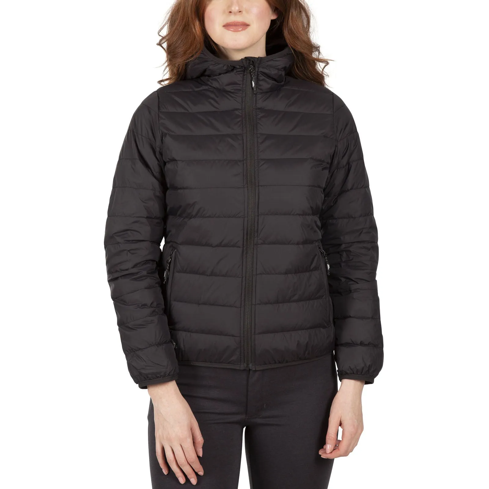 Trespass Womens Amma Padded Down Jacket Holiday Trip Top Guard