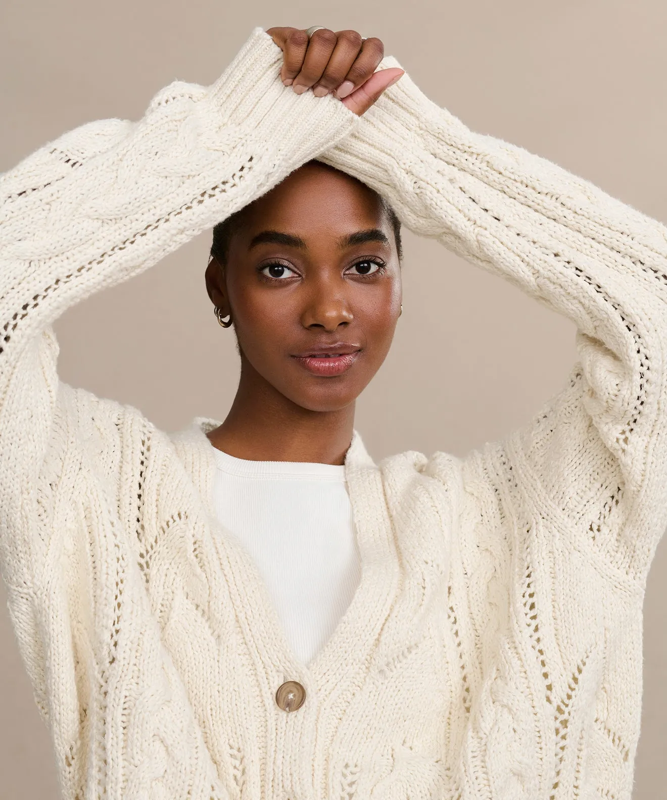Audrey Cardigan Stretchy Fit