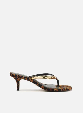 Moist Safe Soft Walk Gracey Mid Stiletto Leather Sandal