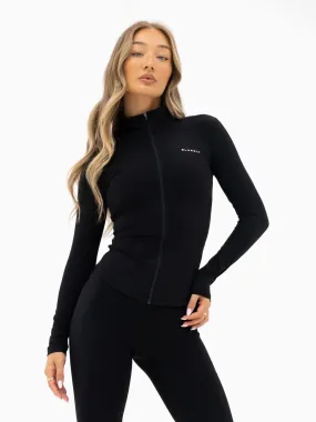 fall season Ultimate Full Zip Jacket - Black