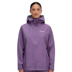 Berghaus Womens Deluge Pro 3.0 Waterproof Walking Jacket Snag Free Zipper Technology Midweight Layer