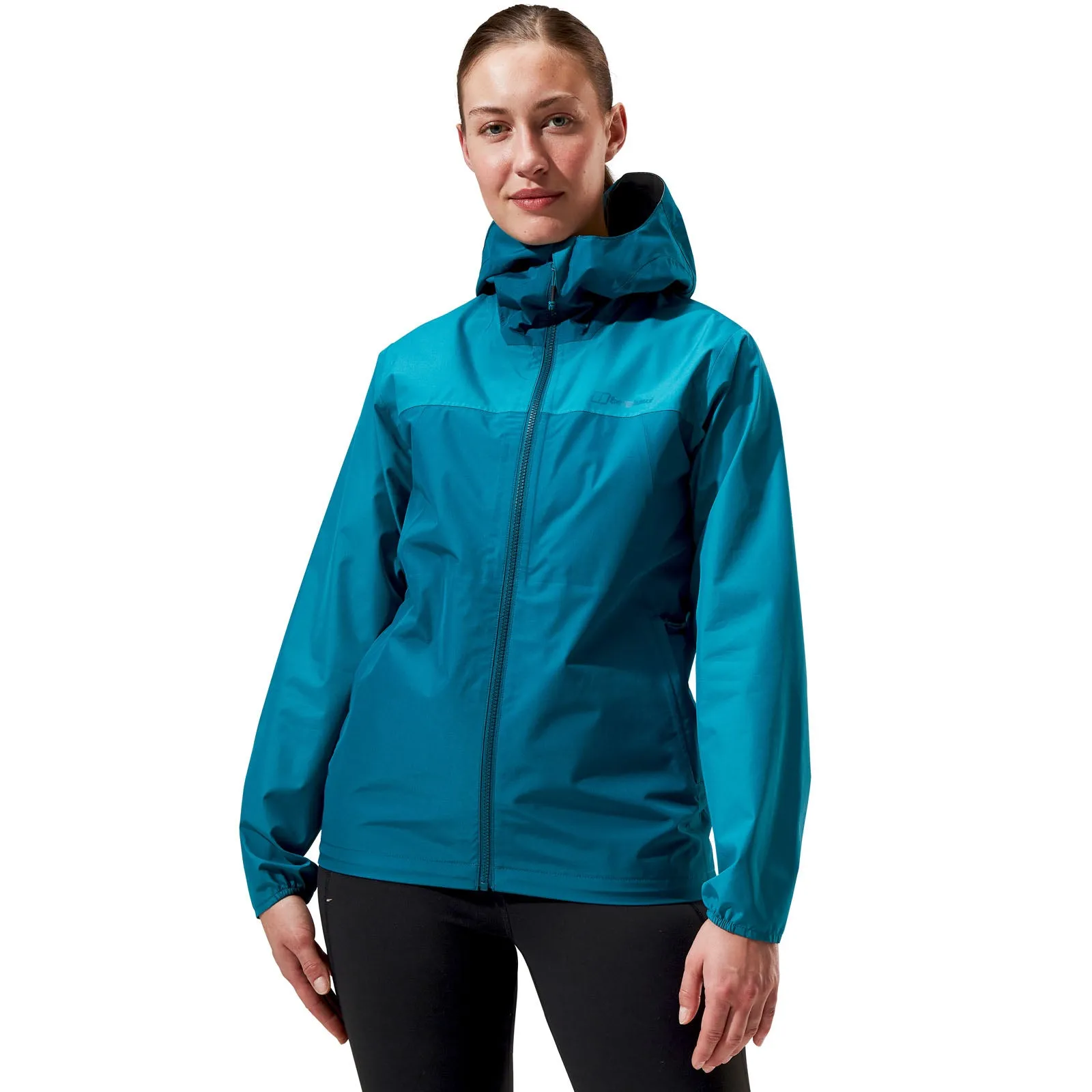 Adjustable hood design Waist String Berghaus Womens Deluge Pro 3.0 Waterproof Walking Jacket