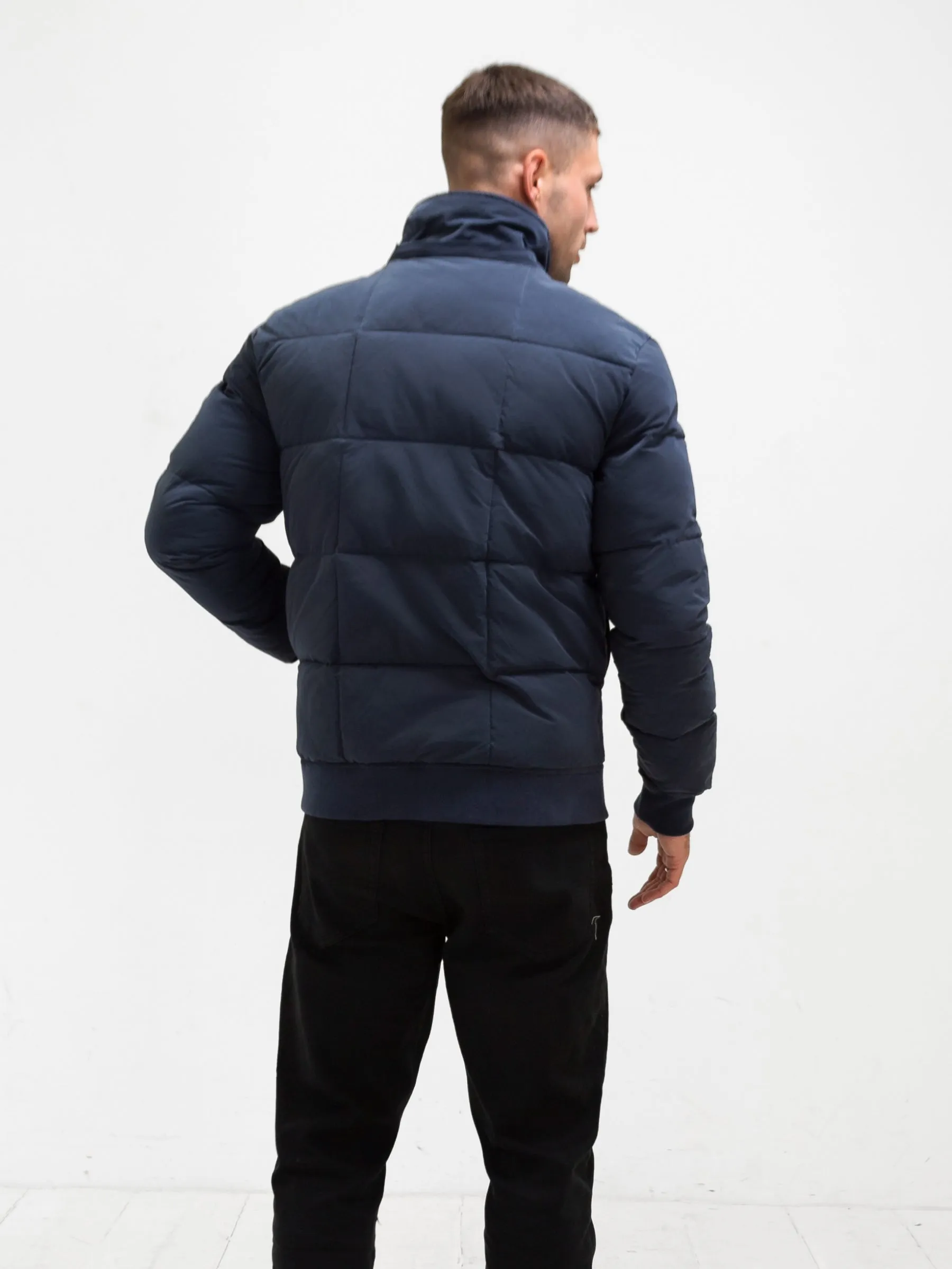 Ultimate Puffer Coat - Navy Light Weight