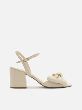 Rayna Mid Block Leather Sandal Relaxed Footwear