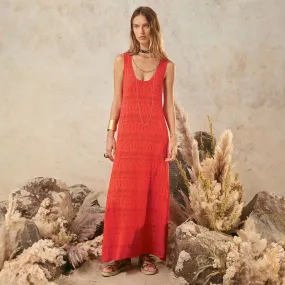 Siesta Maxi Dress Light Cloud Noble Aura