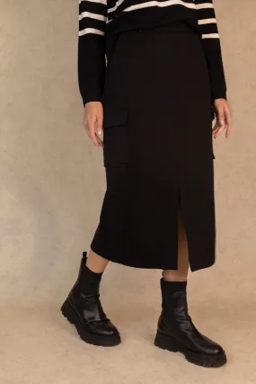 Holiday Travel Soft Styling Siffi High Waisted Cargo Skirt