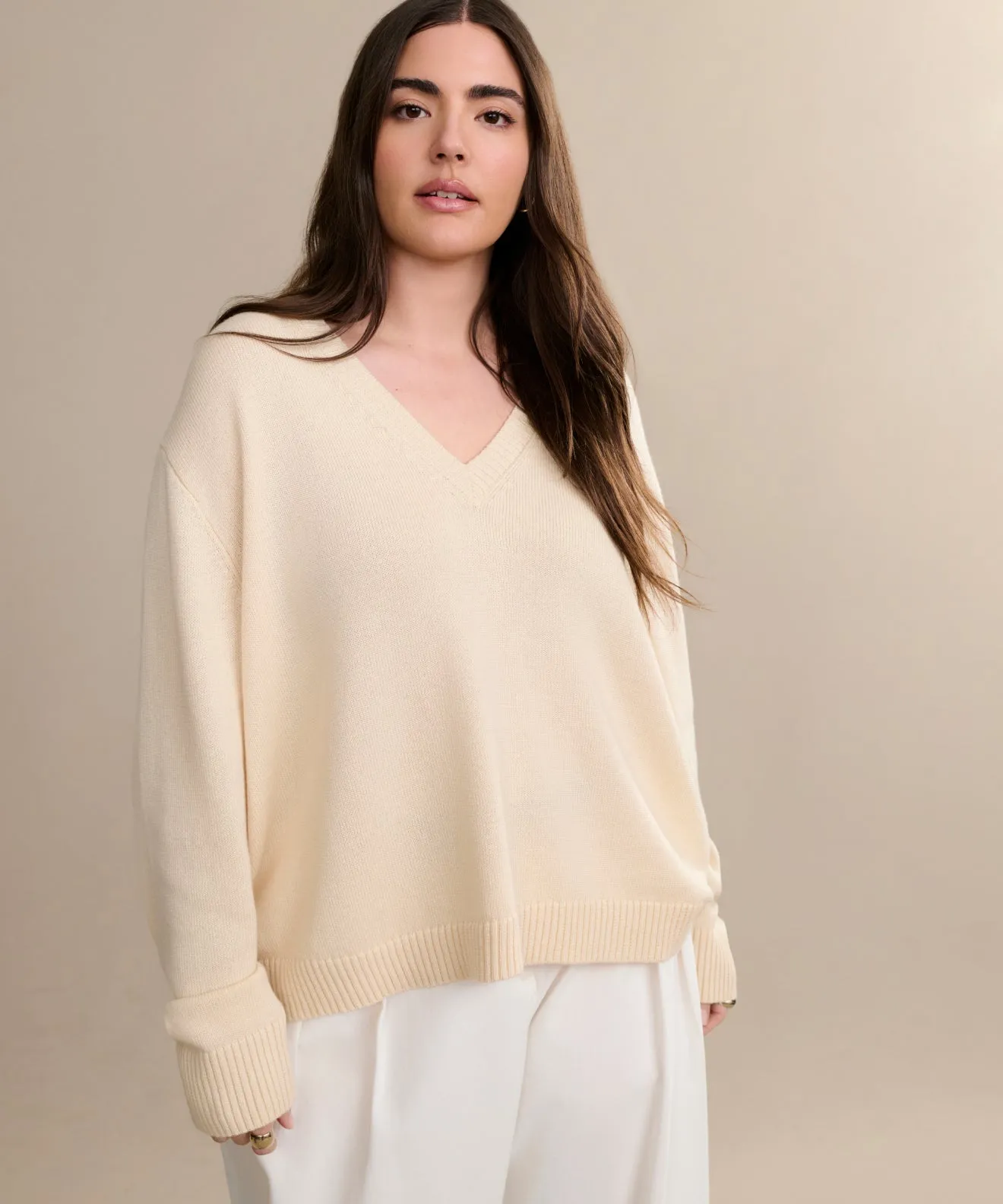 Reversible design simple design Simone V-Neck