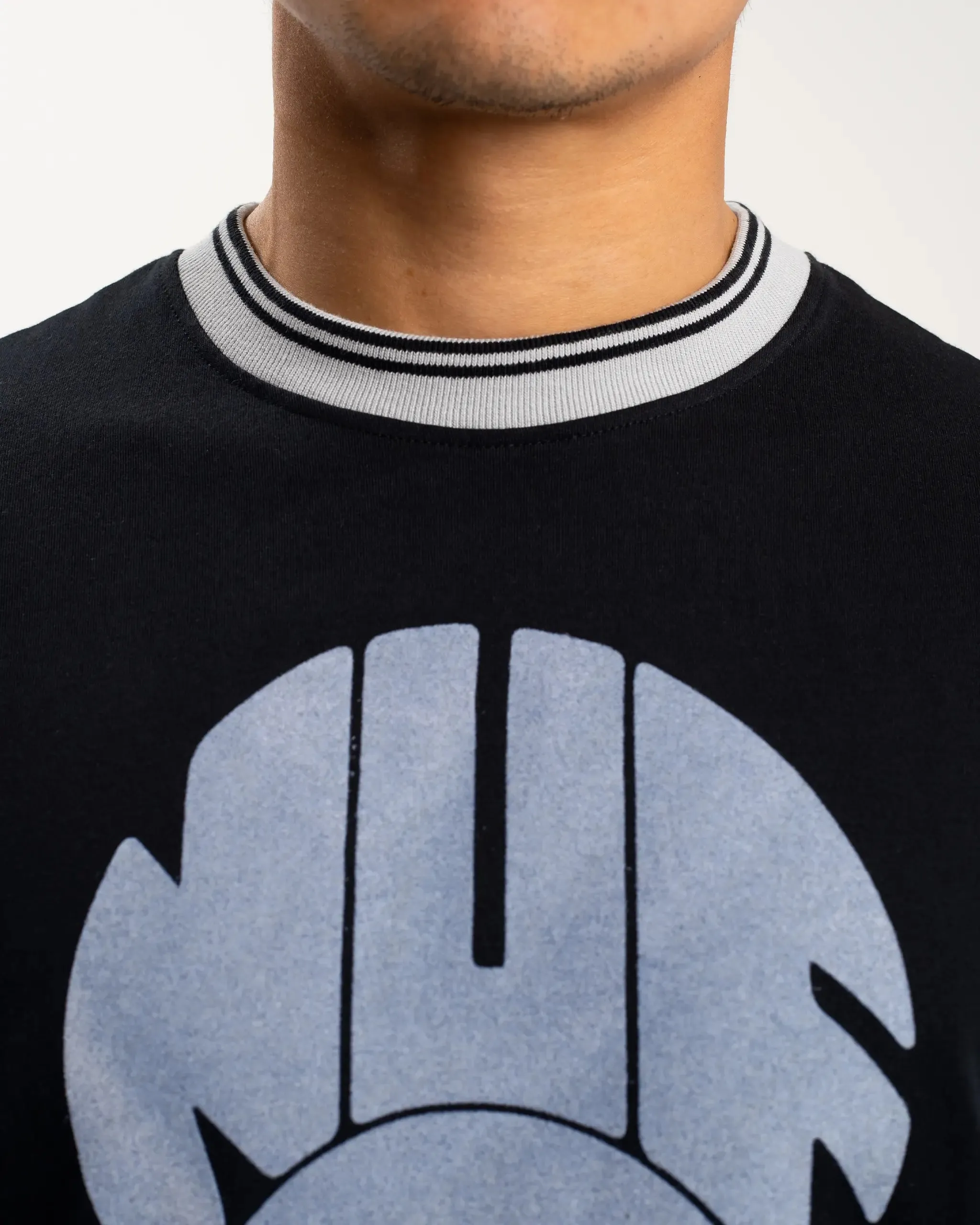 Newcastle United Archive Tipped Ringer T-Shirt Trendy Look