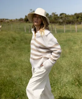 Cashmere Phoebe Polo Snug Fit Knit