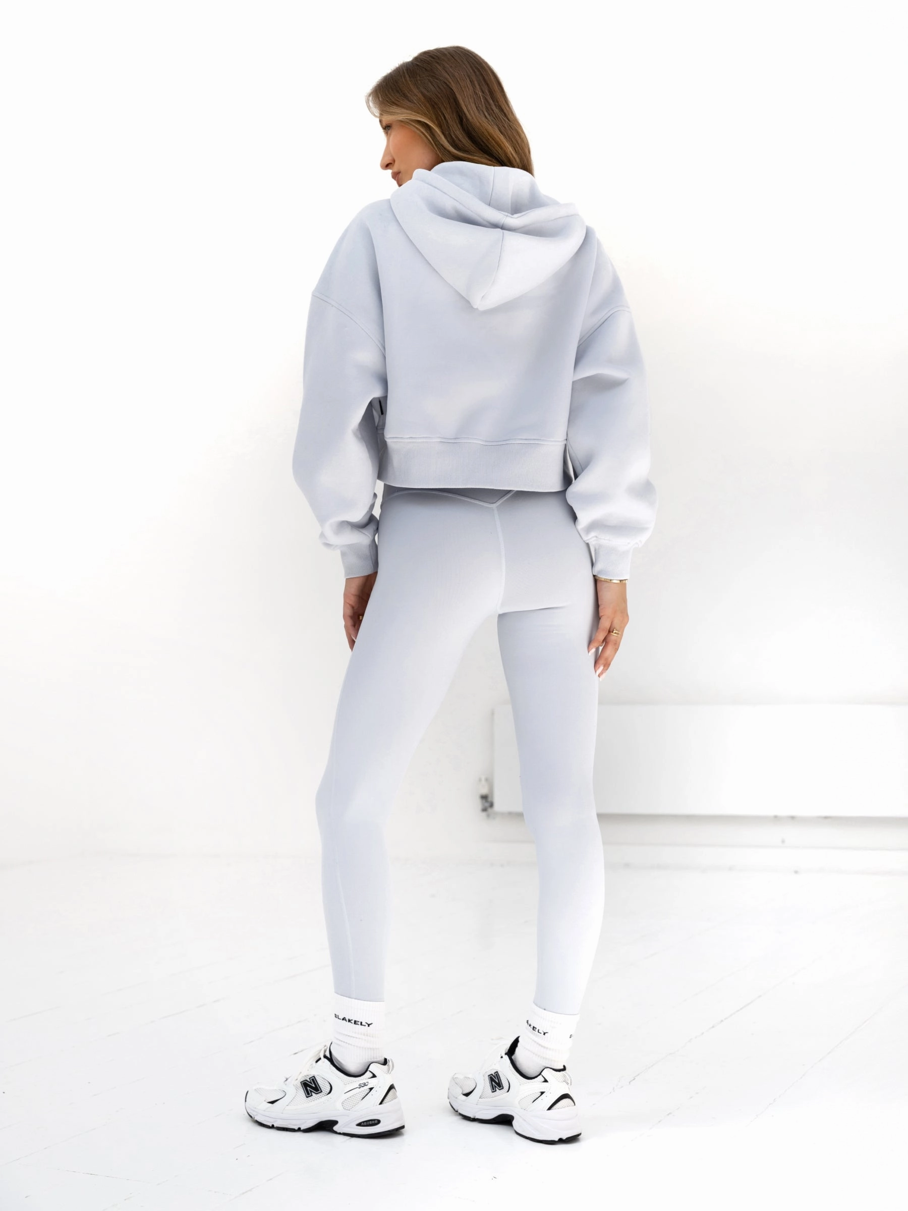 Teen Fashion autumn getaway Blakely Full Zip Hoodie - Pale Blue