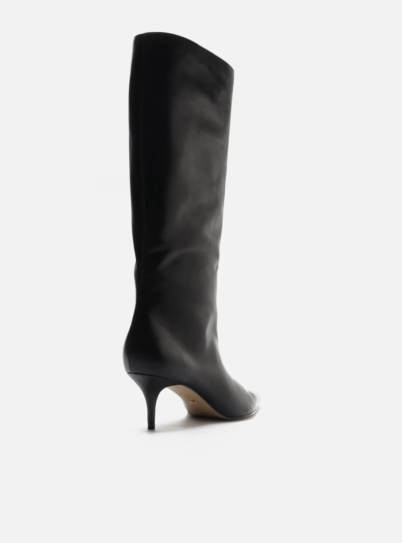 Insulated Snowy Path Padded Interior Night Travel Skye Leather Stiletto Boot