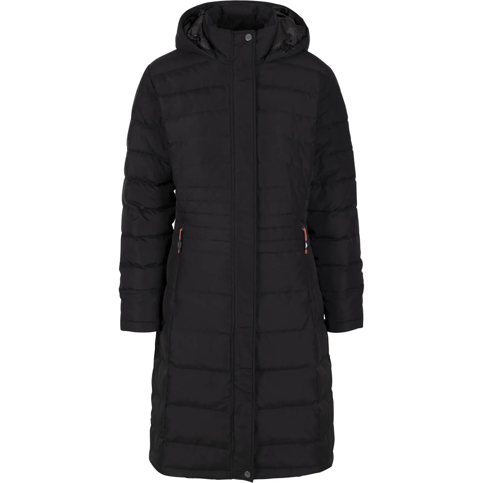 Trespass Womens Bitsy Padded Jacket ExpandableSideGussets AdjustableDrawcordHem