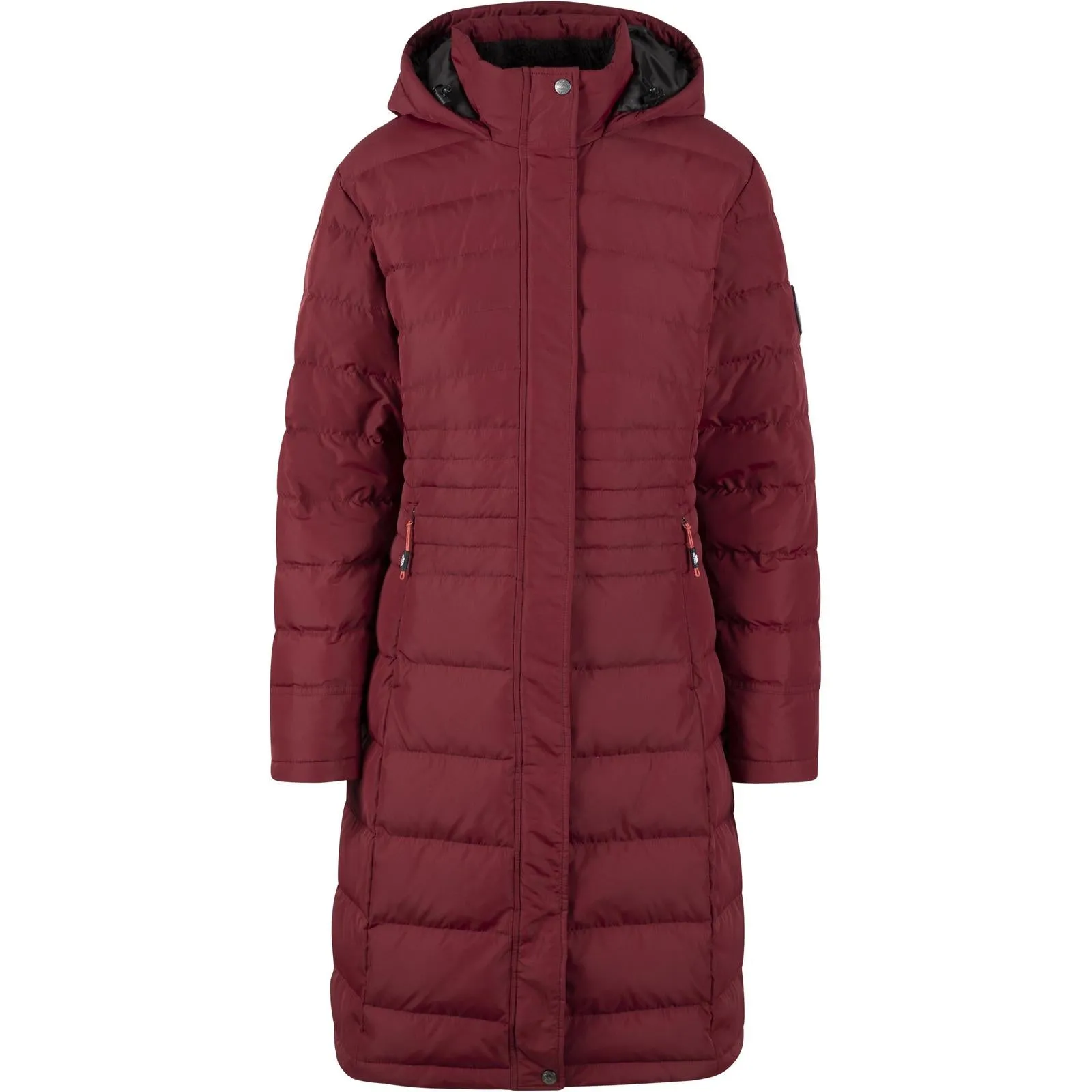 Waist String Flexible Hood Design Trespass Womens Bitsy Padded Jacket