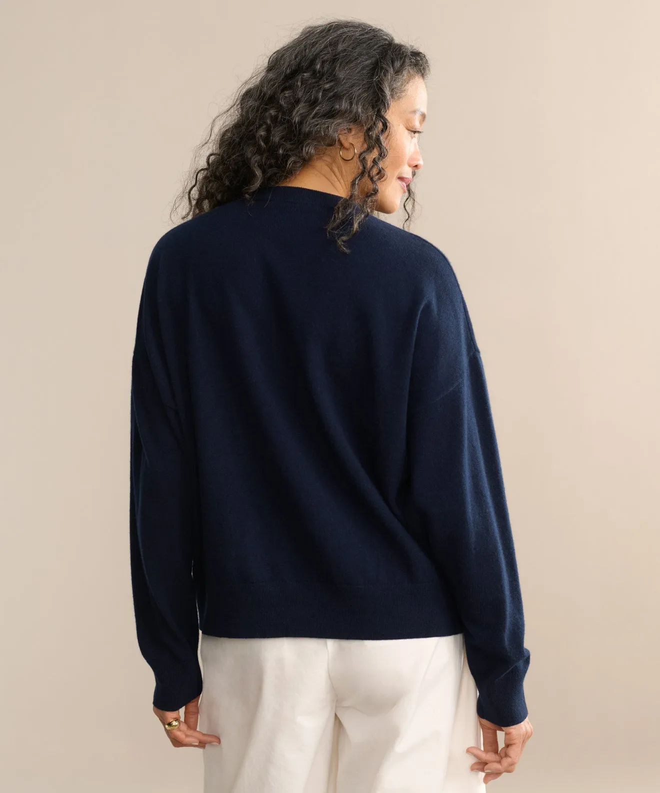 Cashmere Marina Crewneck Warm Essentials