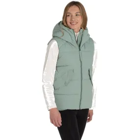 Craghoppers Womens Andes Waterproof Padded Hooded Gilet Airtight Fasteners Noise Reduced Fasteners