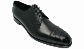 Dorchester - Black Calf / Ostrich All Day Wear