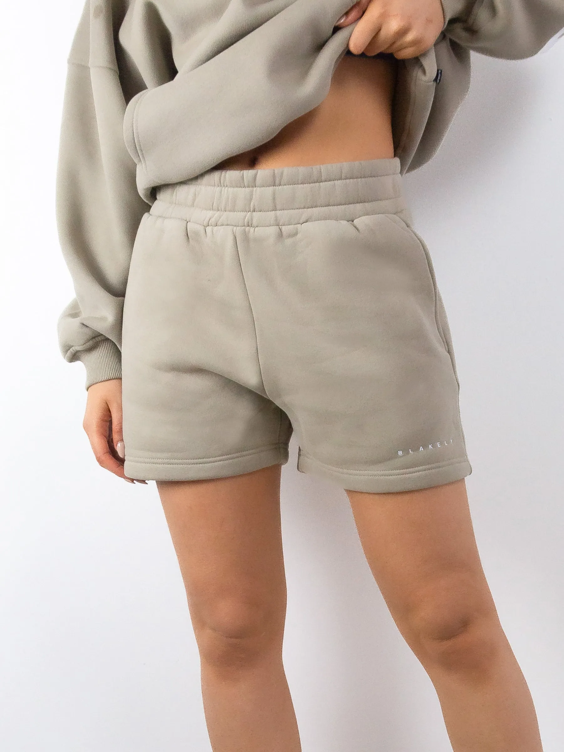 Isabel Jogger Shorts - Beige Freedom Movement