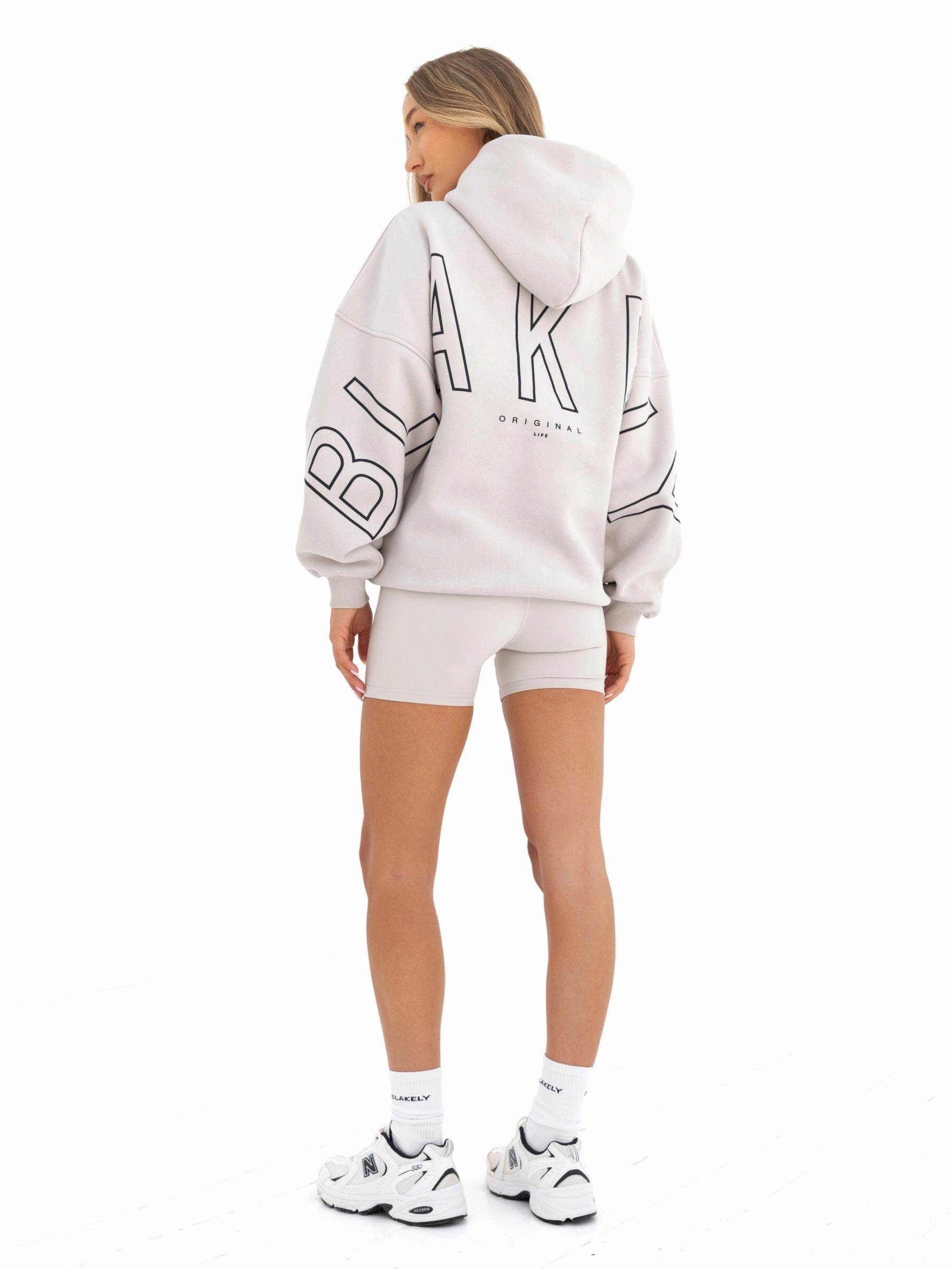Holiday Edition Outline Isabel Oversized Hoodie - Ivory