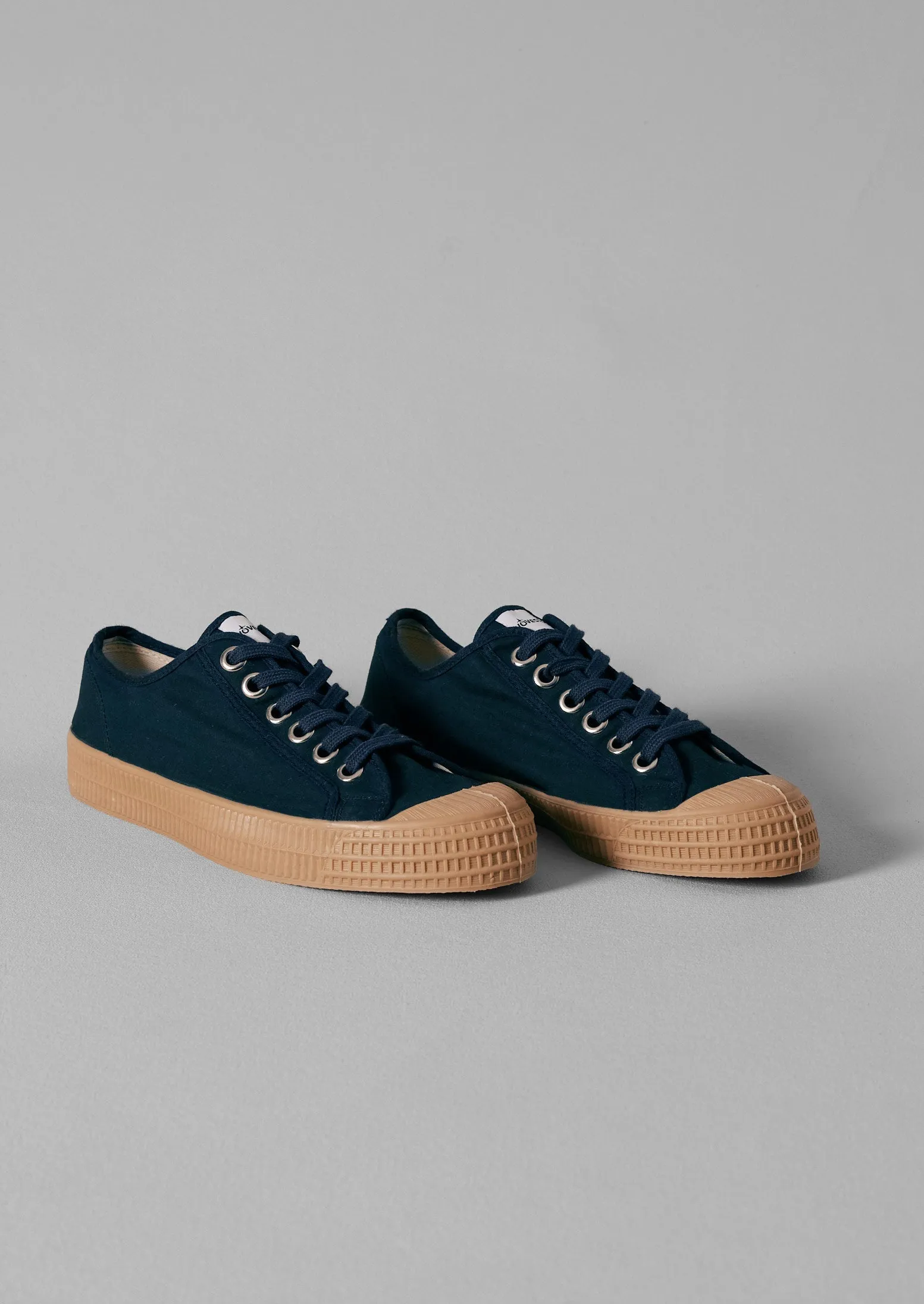 Novesta Star Master Waxed Cotton Plimsolls | Indigo Breathable Perforated Panels Shock   Dispersion