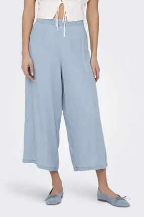 Charis Life Long Light Blue Denim Culottes Hiking Gear