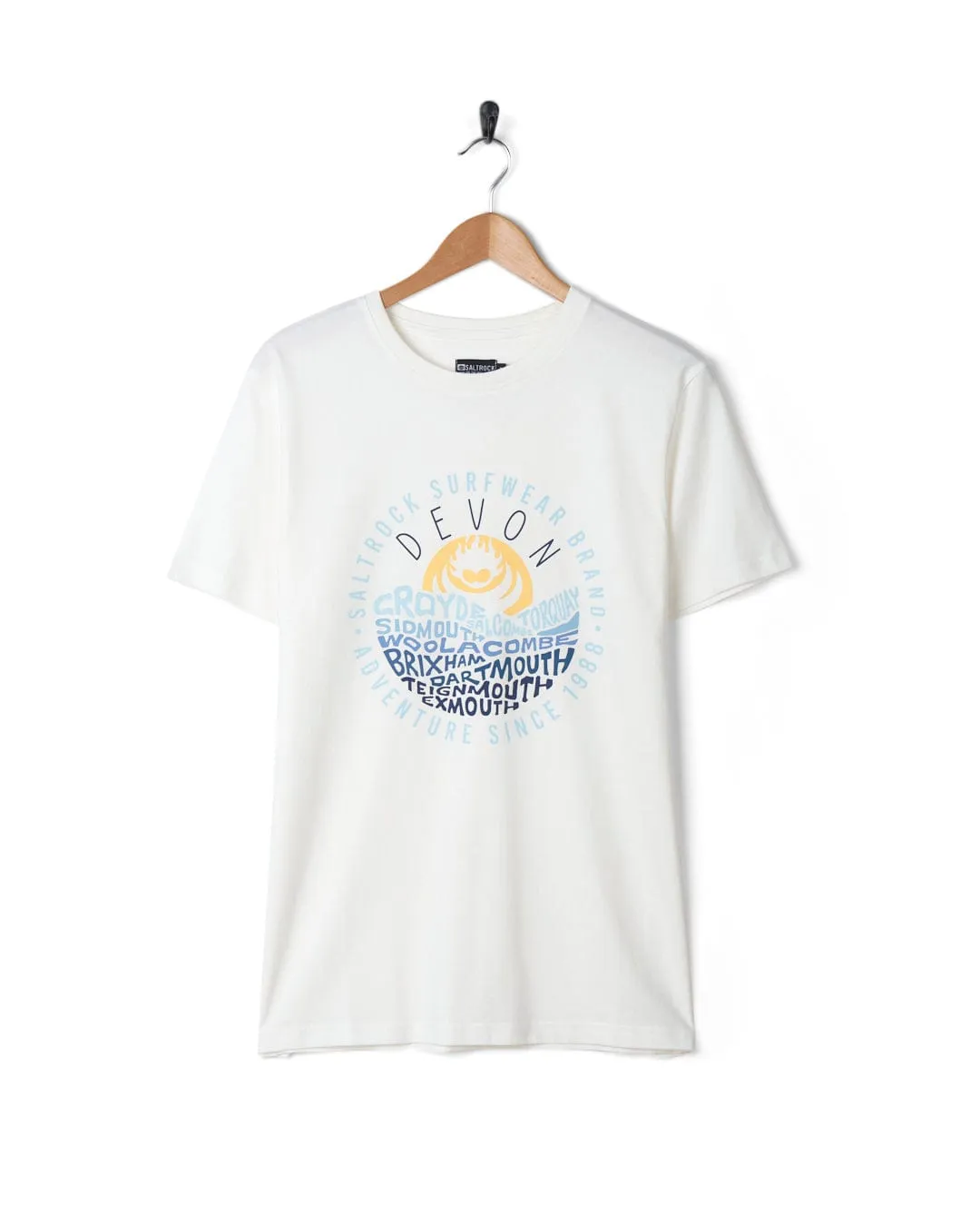 Cool Fit Layers Devon - Mens Short Sleeve T-Shirt - White