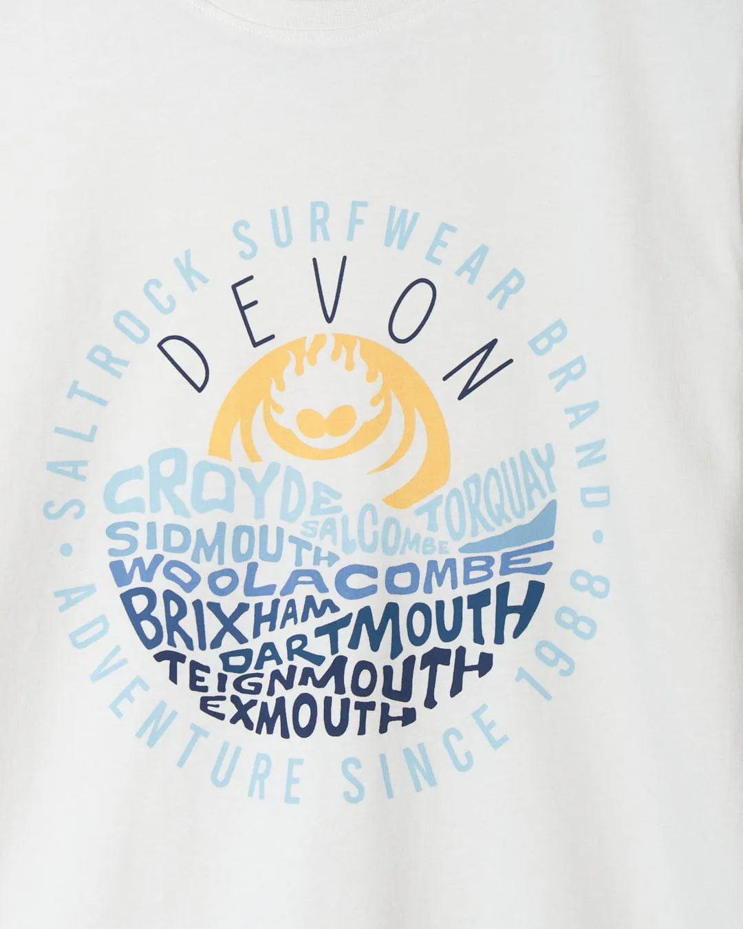 Outdoor Smart Casual Essential Layers Devon - Mens Short Sleeve T-Shirt - White