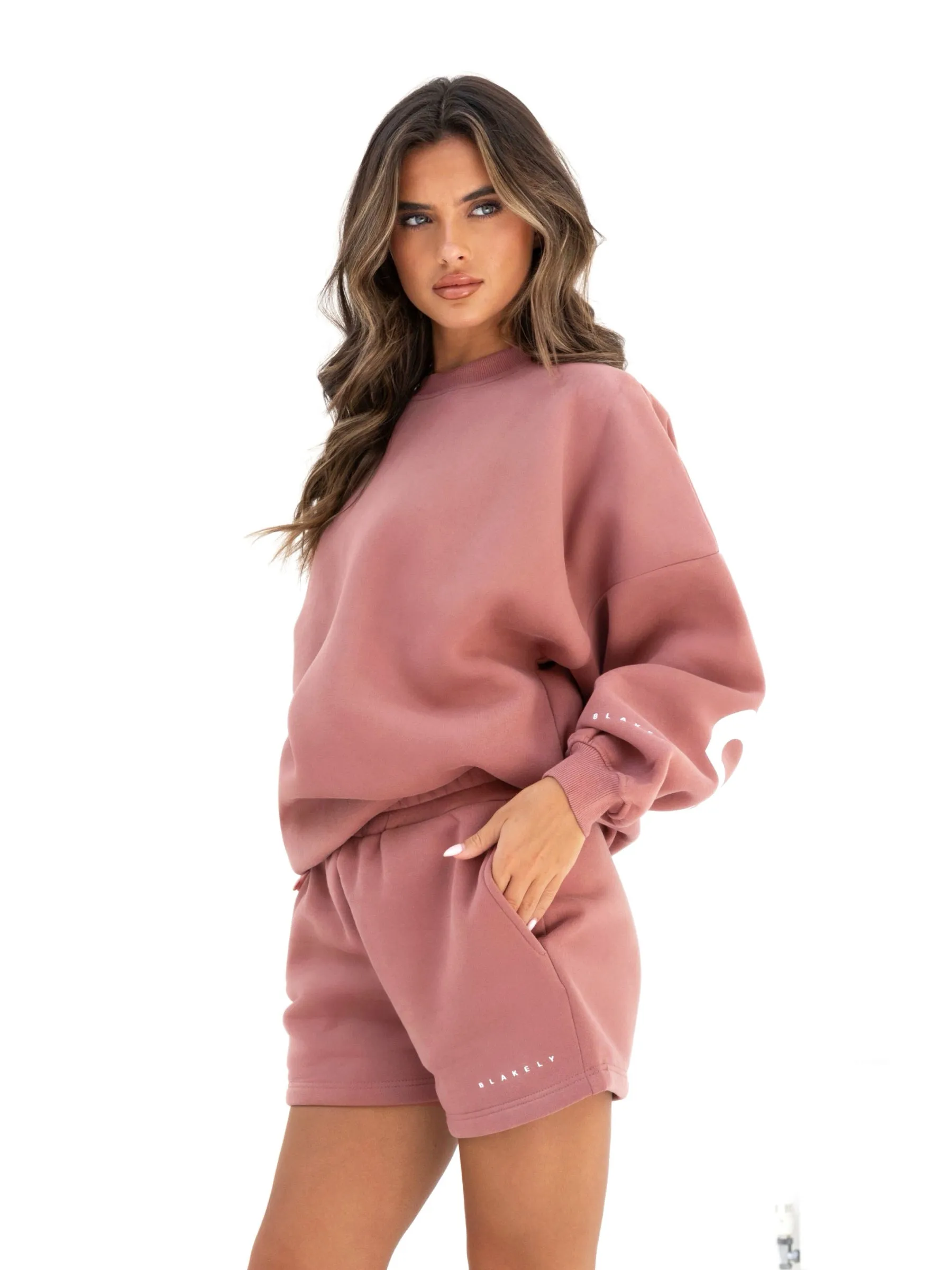 Isabel Jogger Shorts - Blush Brown Fitness Friendly Dynamic Flex Zones