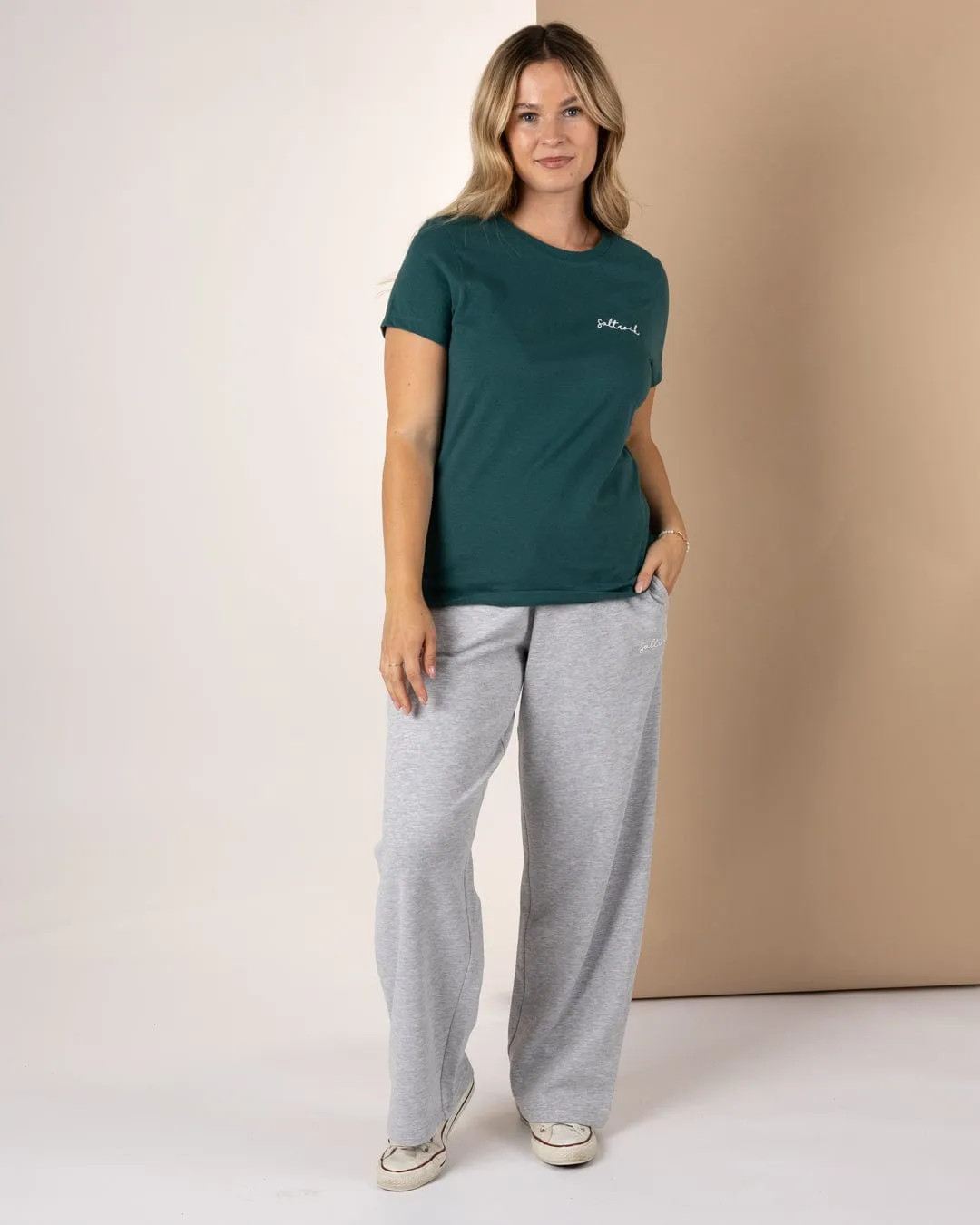 Velator - Womens Short Sleeve T-Shirt - Teal Sleep Cozy Touch