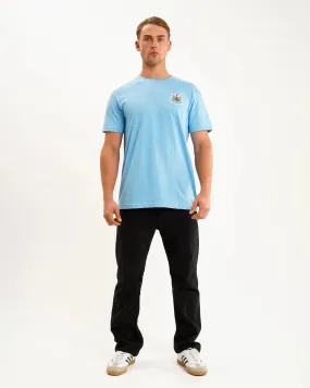 Newcastle United Men's Blue Terrace Crest T-Shirt back to school